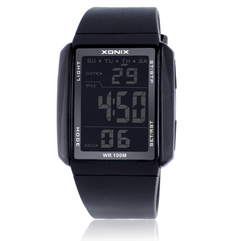 Chronograph Sport Watch - XONIX Women Sports Watches Waterproof 100m