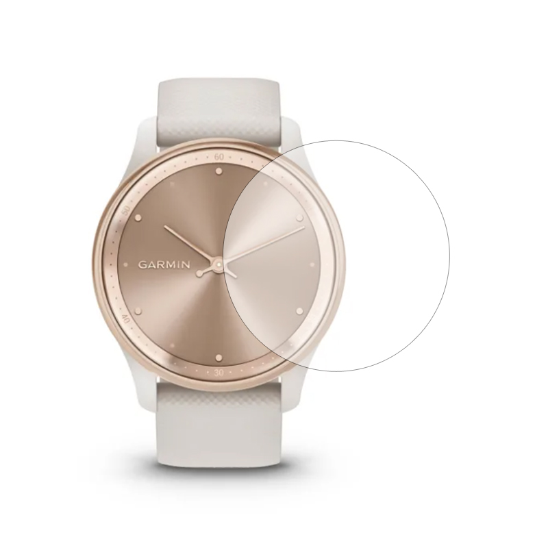 Smartwatch English - Hard Tempered Glass Clear Protective Film