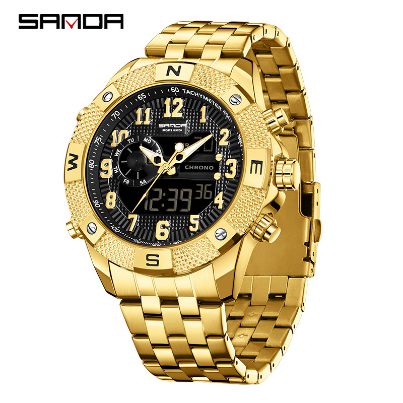 Smartwatch Trending Watches For Men - SANDA electronic watch youth trend personality