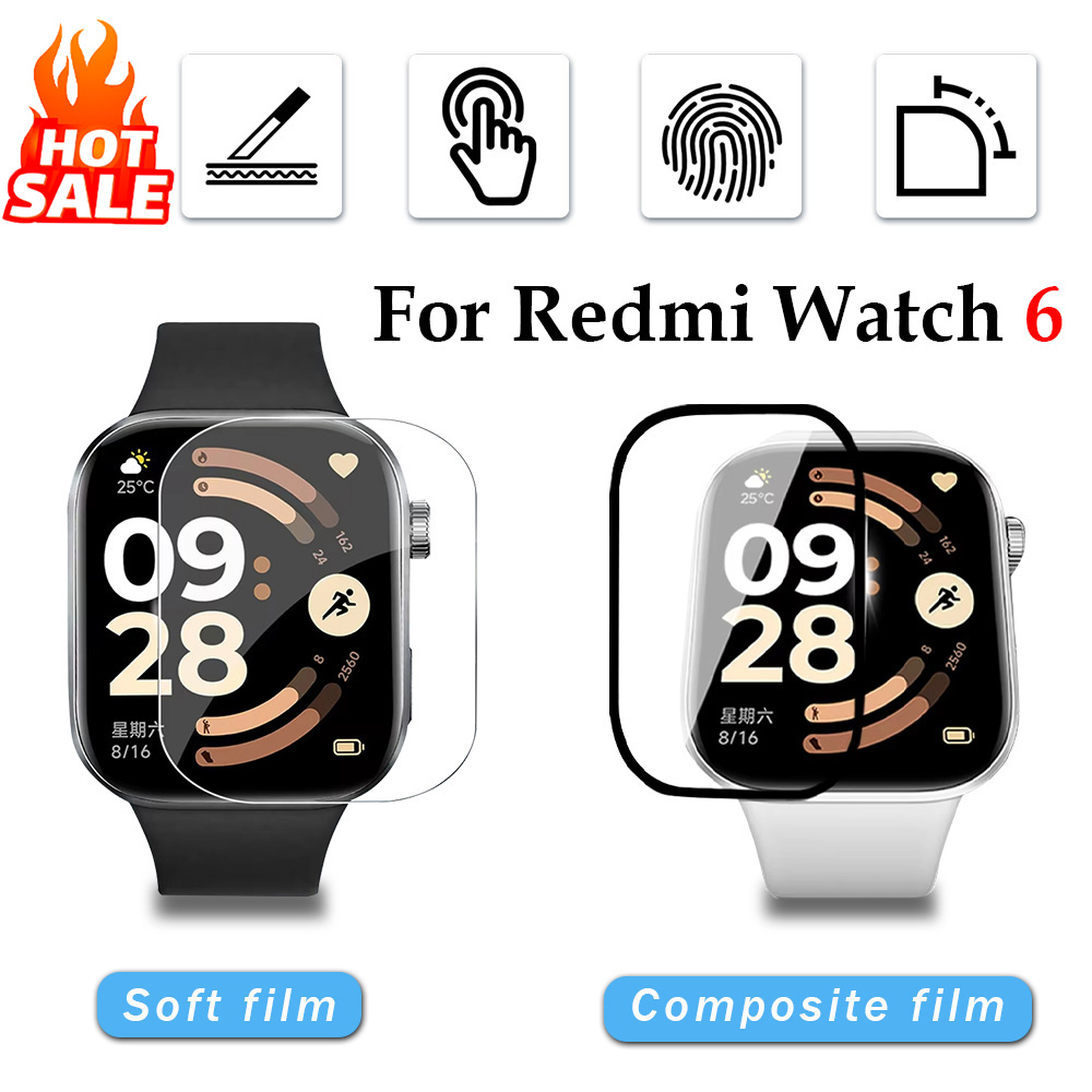 1-5Pcs Soft Film for Xiaomi Re - Smartwatch Redmi Watches 评论和价格