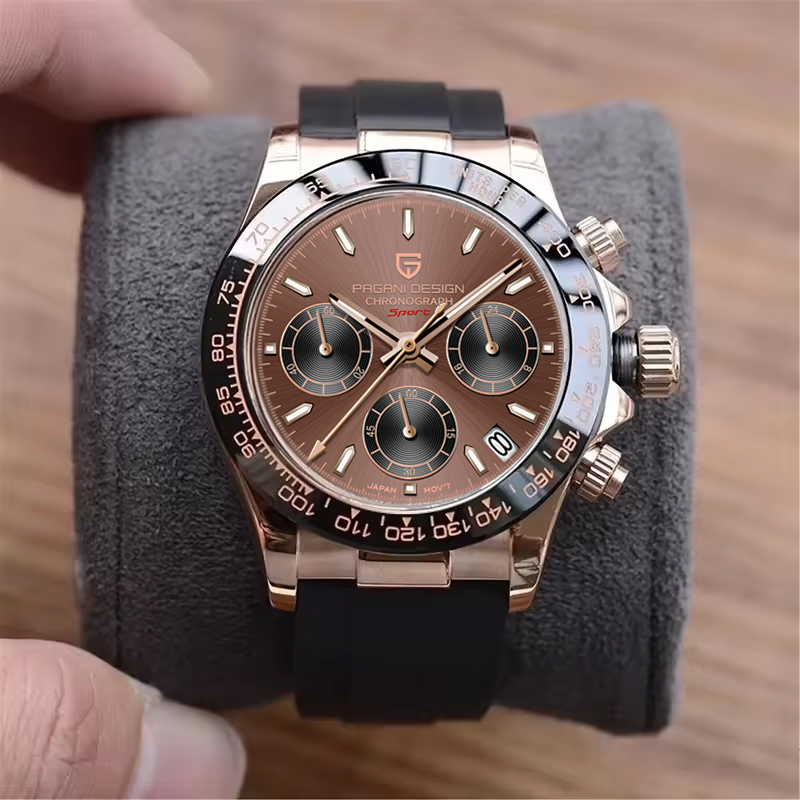 PAGANI DESIGN Men Quartz Chron - Chronograph Sport Watch 评论和价格