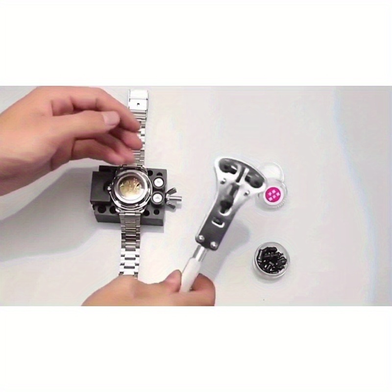 1Pc Watch Back Cover Opener 18 - Watchmaker Screwdriver 评论和价格