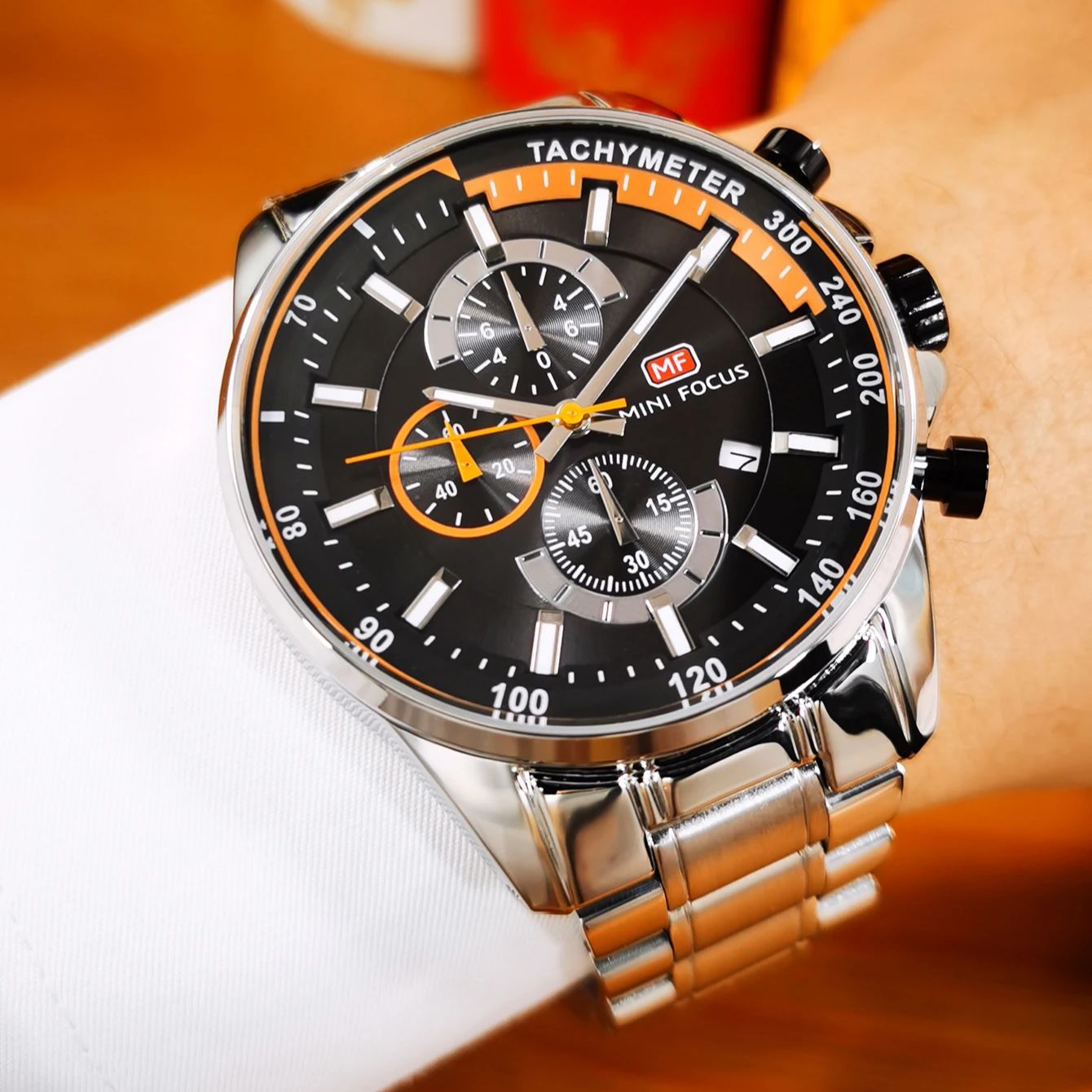 MINI FOCUS Sports Chronograph  - Smartwatch Branded Watches For Men 评论和价格