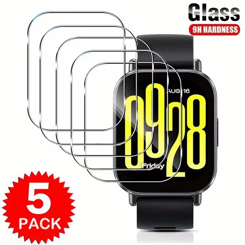 1-5Pcs Tempered Glass for Xiao - Smartwatch Redmi Watches 评论和价格