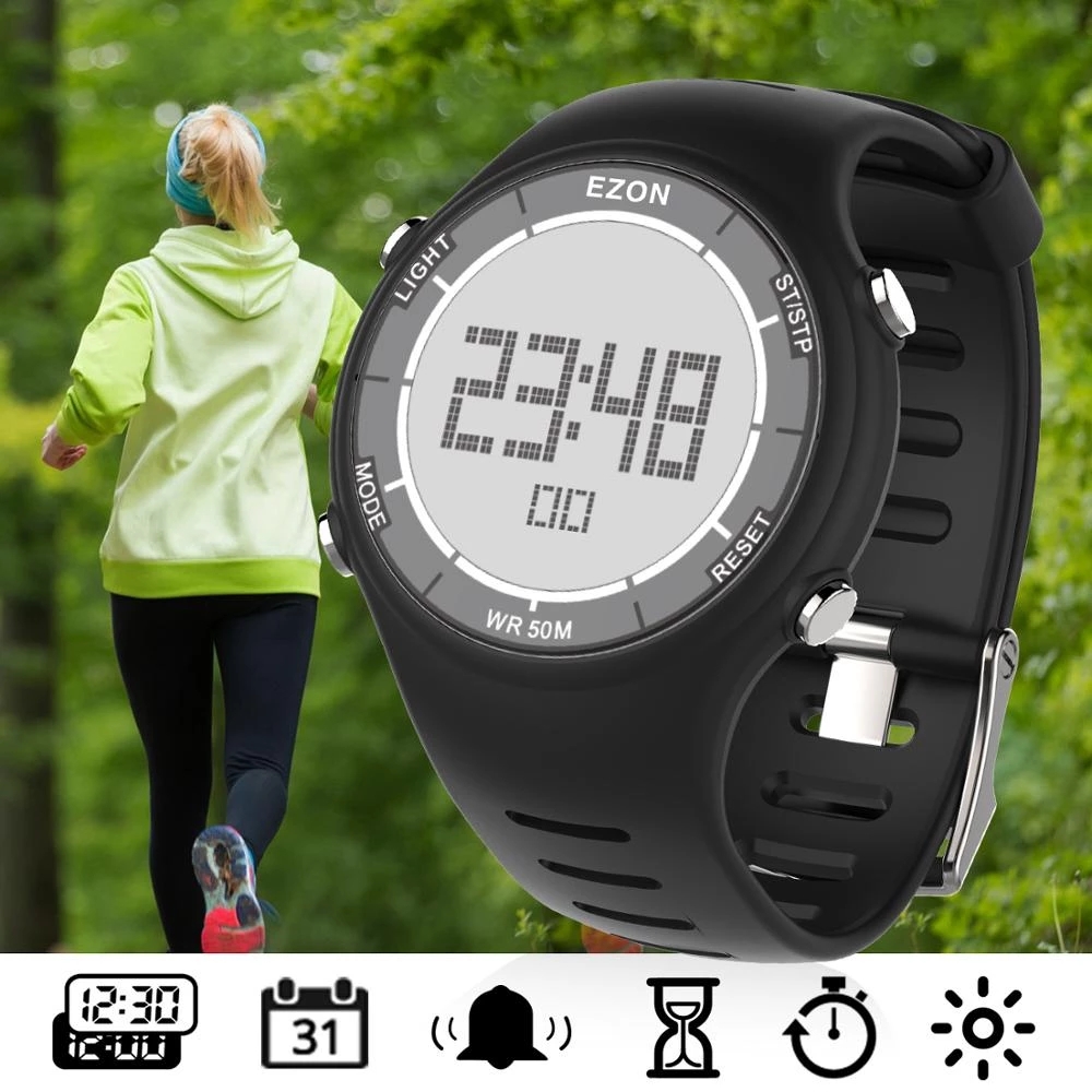 EZON New Fashion Woman Digital - Chronograph Sport Watch 评论和价格