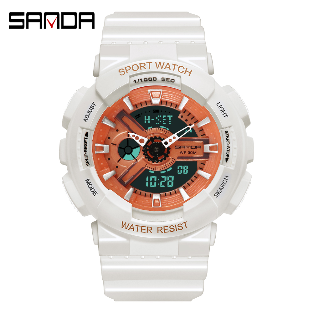 Fashion Sanda Top Brand Outdoo - Chronograph Sport Watch 评论和价格