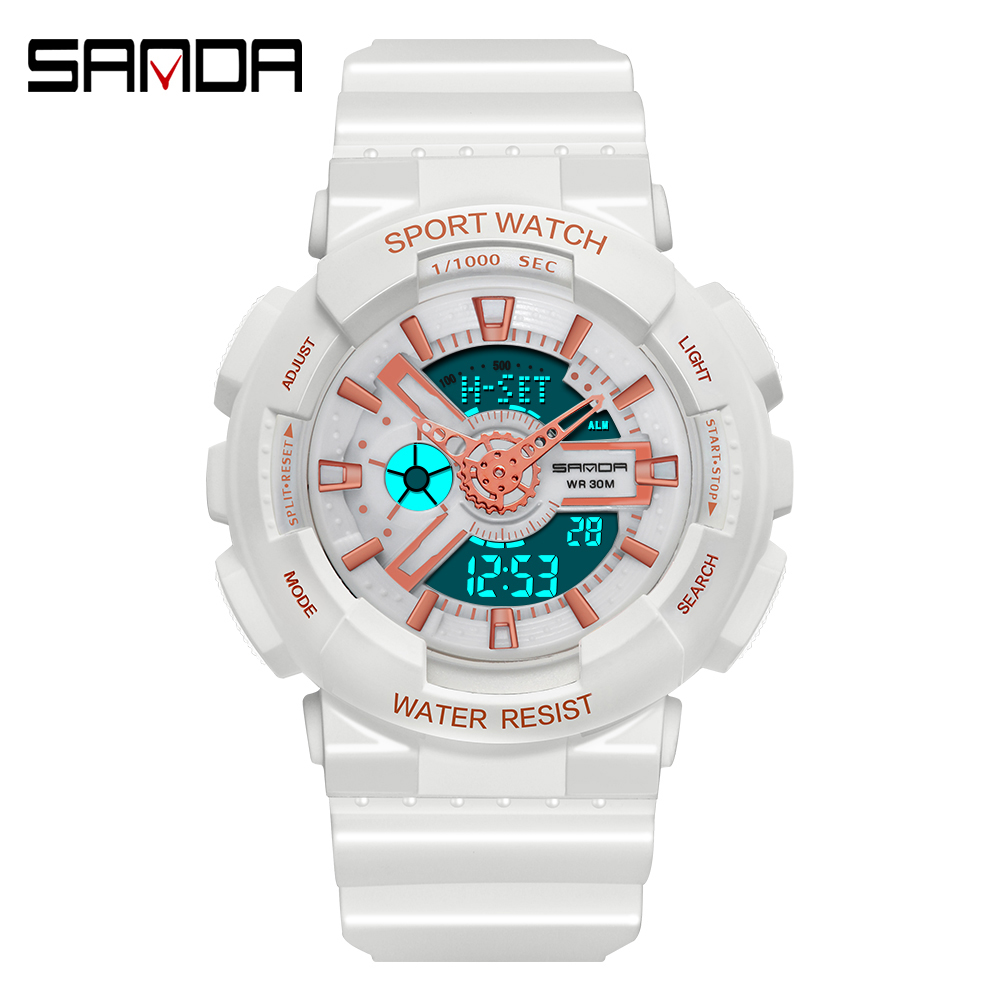 Fashion Sanda Top Brand Outdoo - Chronograph Sport Watch 评论和价格