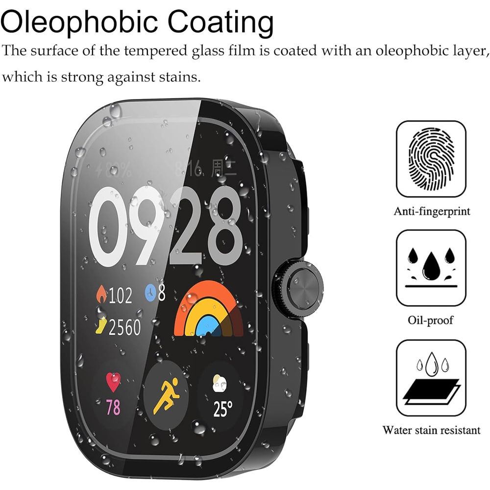 Tempered Glass+Case For Xiaomi - Smartwatch Redmi Watches 评论和价格