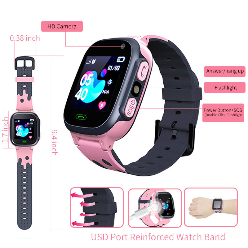 Kids Smart Watch Waterproof Sm - Smartwatch Watches For Kid Girl 评论和价格