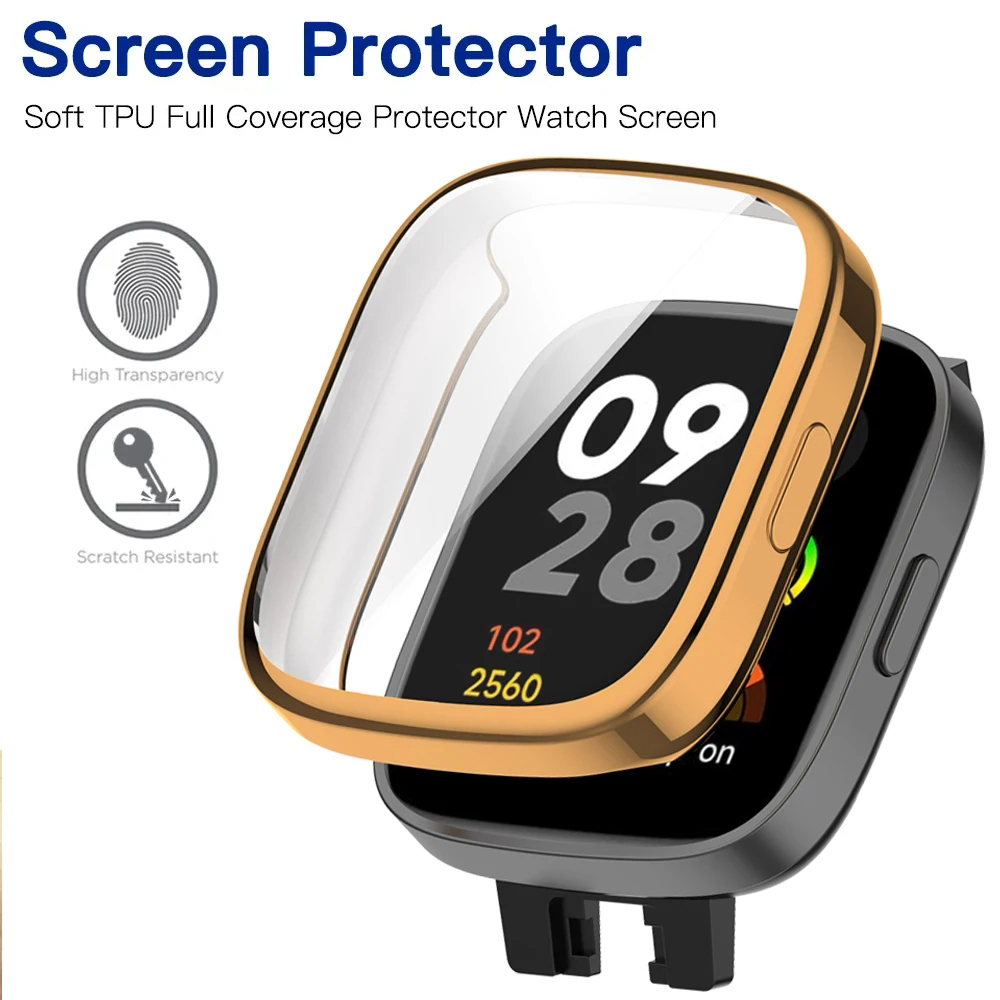TPU Screen Protector Cover For - Smartwatch Redmi Watches 评论和价格