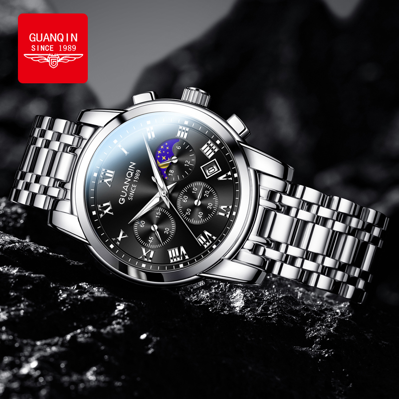 GUANQIN Men Watches Trend Fash - Smartwatch Trending Watches For Men 评论和价格