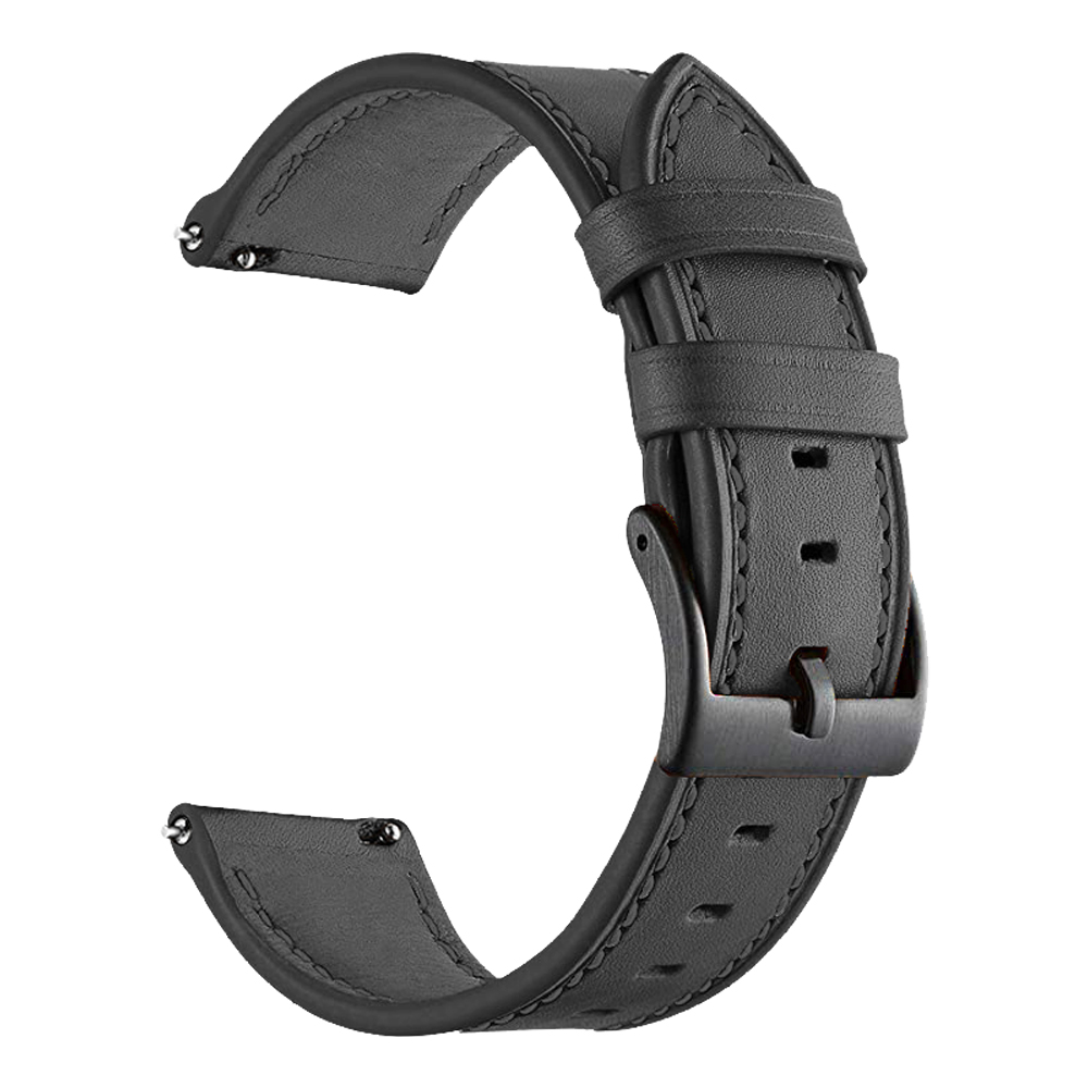22mm Leather Strap For Garmin  - Smartwatch English 评论和价格