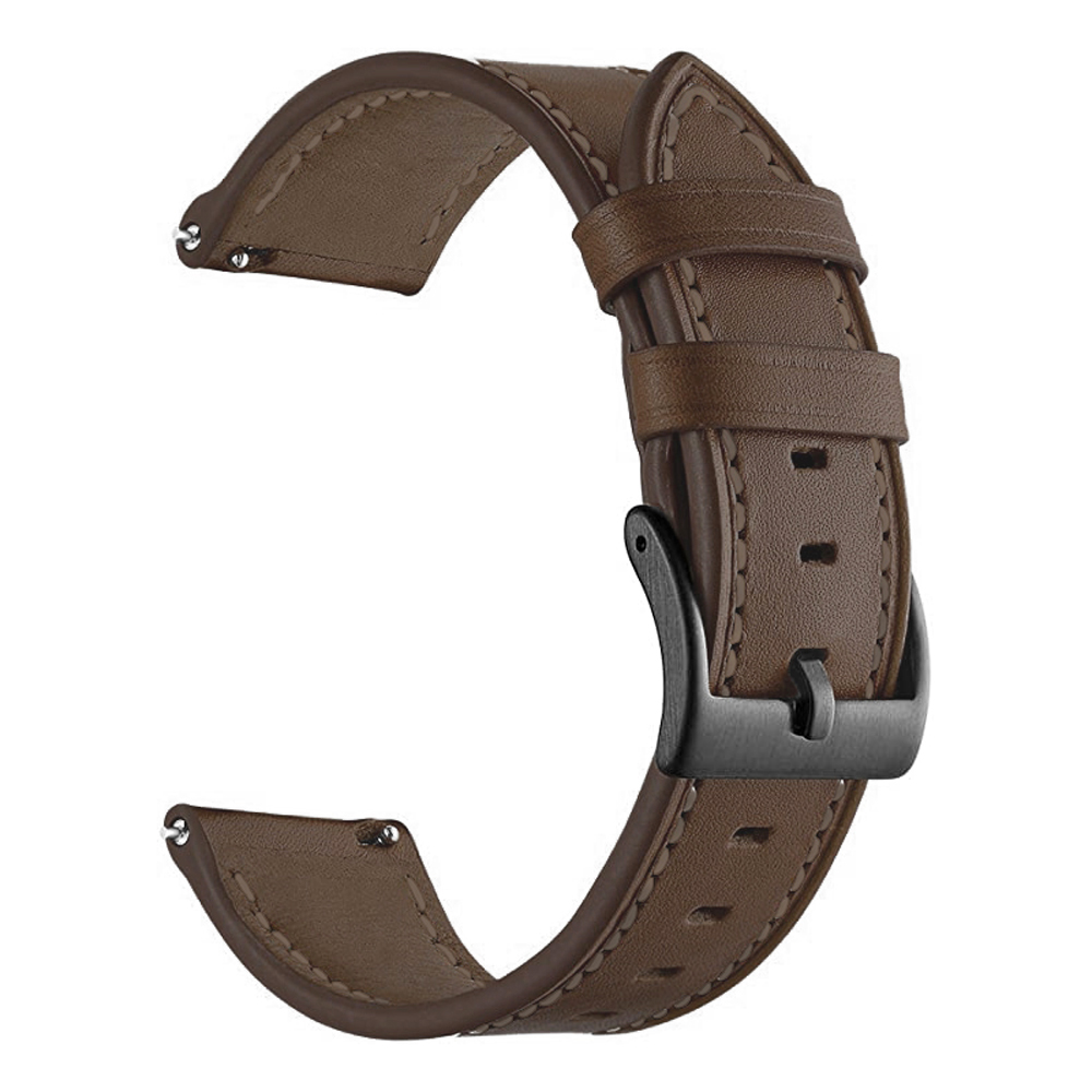 22mm Leather Strap For Garmin  - Smartwatch English 评论和价格