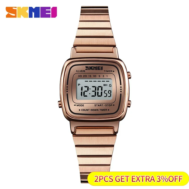 SKMEI1901 Women Top brands Lux - Chronograph Sport Watch 评论和价格