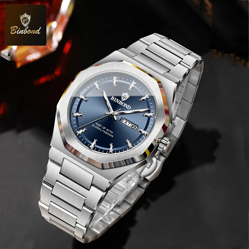 BINBOND Fashion Trend Men's Qu - Smartwatch Trending Watches For Men 评论和价格