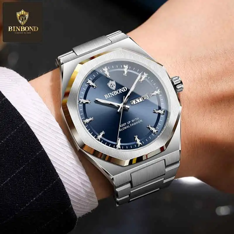 BINBOND Fashion Trend Men's Qu - Smartwatch Trending Watches For Men 评论和价格