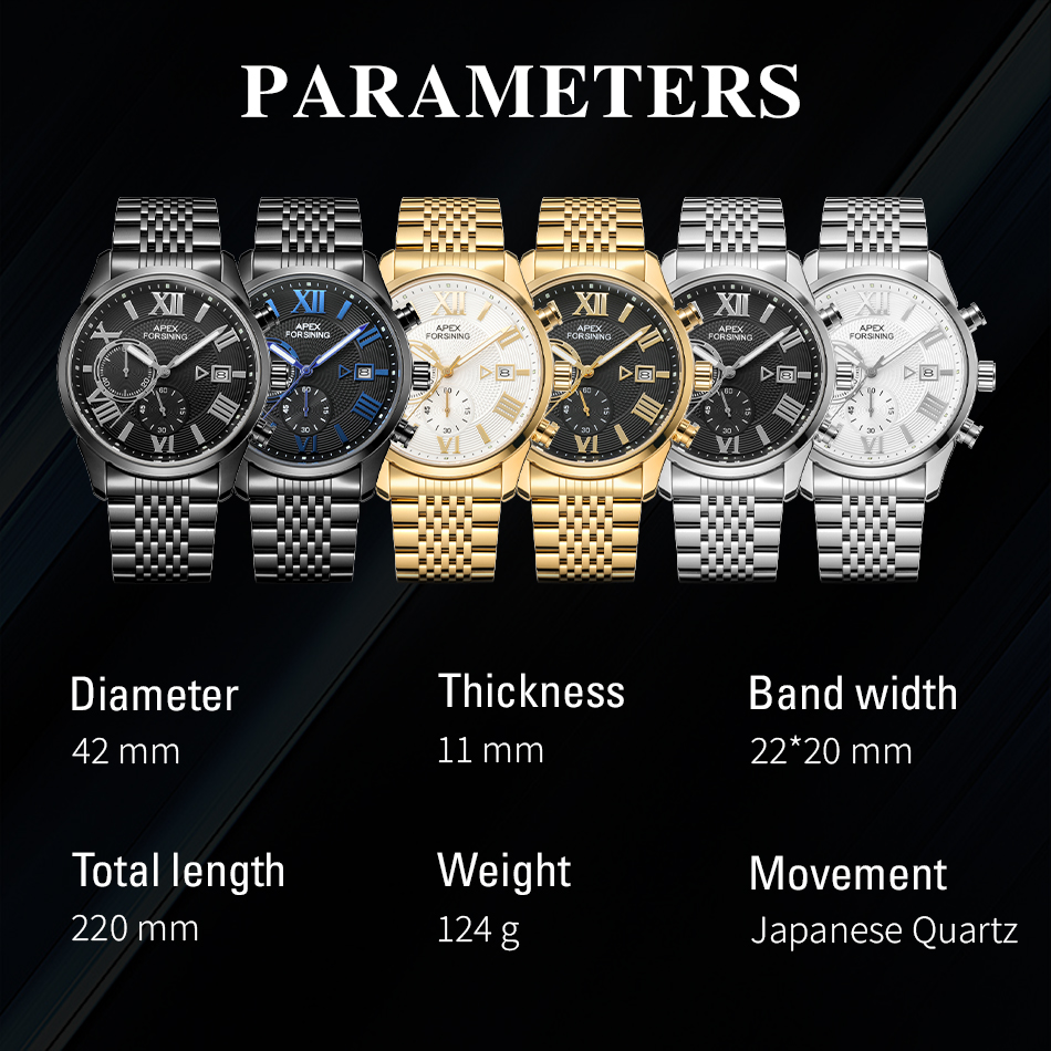 Forsining AF2502S Luxury Brand - Smartwatch Branded Watches For Men 评论和价格
