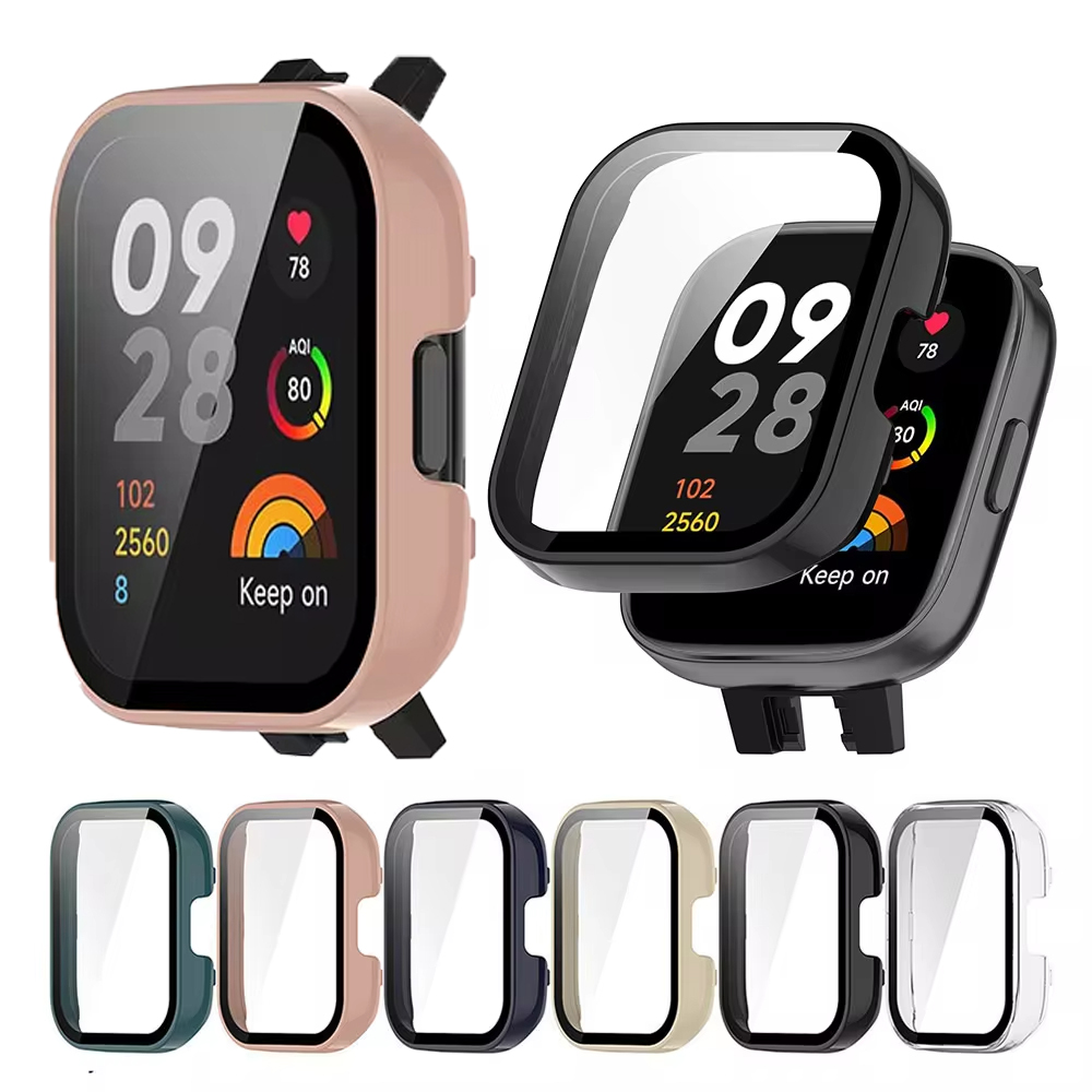 Tempered Glass+Protective Cove - Smartwatch Redmi Watches 评论和价格