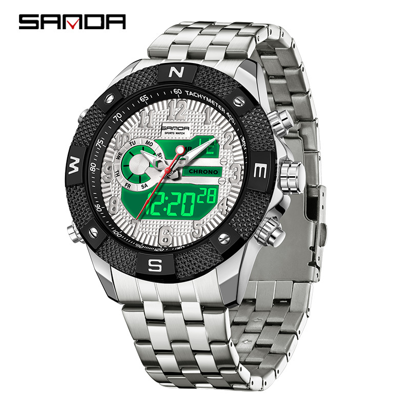 SANDA electronic watch youth t - Smartwatch Trending Watches For Men 评论和价格