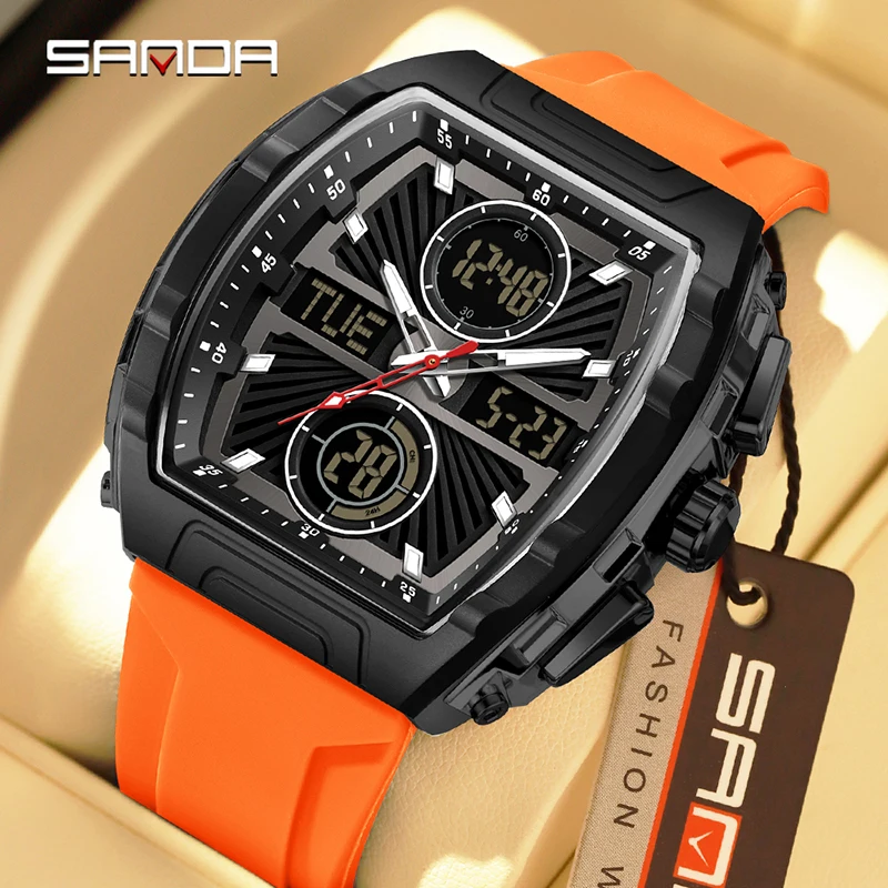 SANDA New Fashion Trend Men's  - Smartwatch Trending Watches For Men 评论和价格