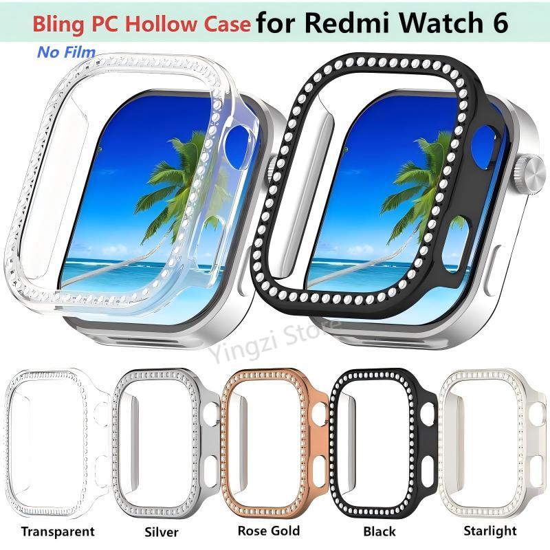 Bling PC Hollow Case Cover for - Smartwatch Redmi Watches 评论和价格