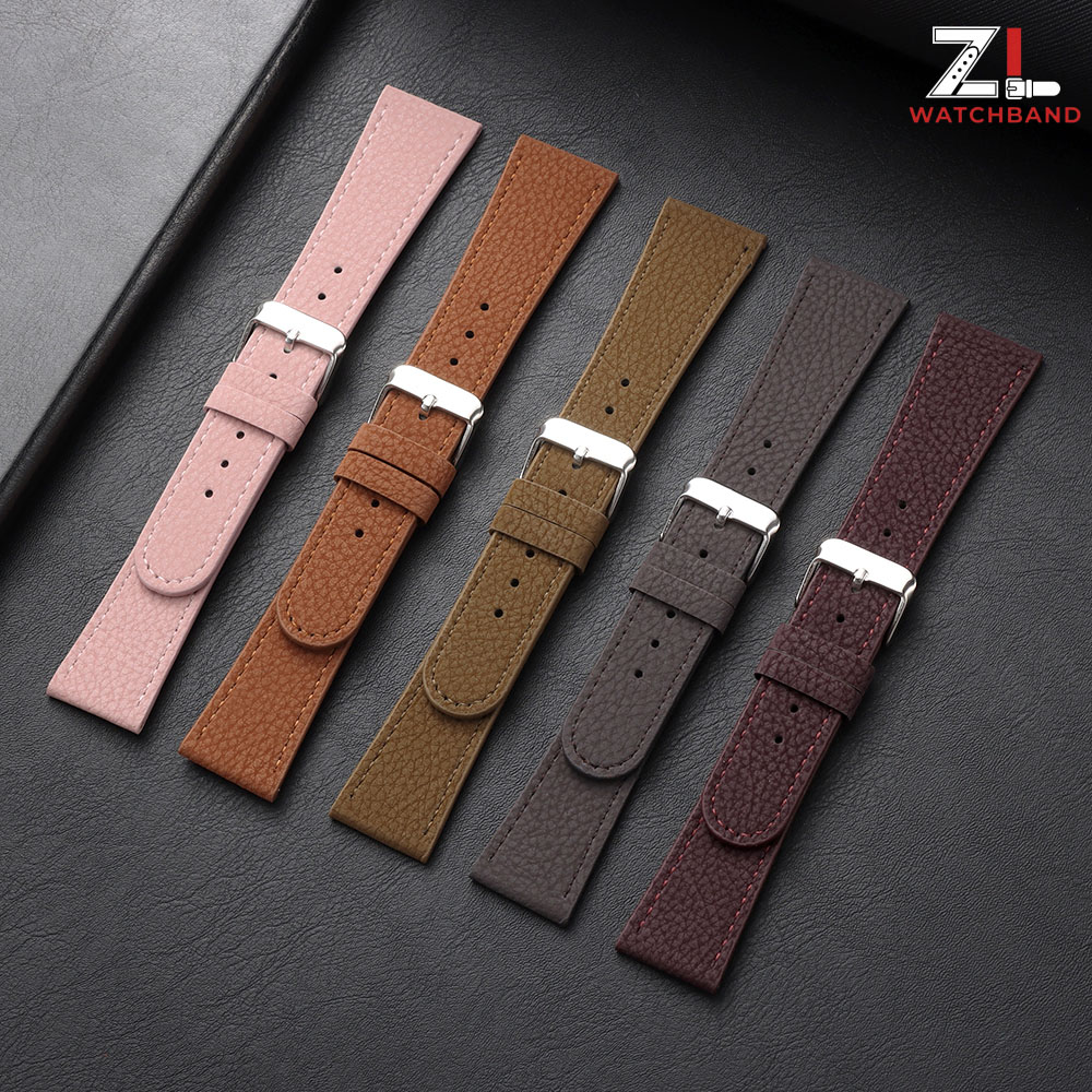 Lychee Pattern Leather Watchst - Smartwatch Purple Watches For Women 评论和价格
