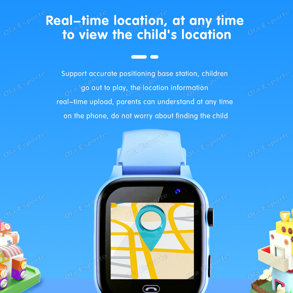 2027 Kids 5G Smart Watch GPS S - Smartwatch Watches For Kid Girl 评论和价格