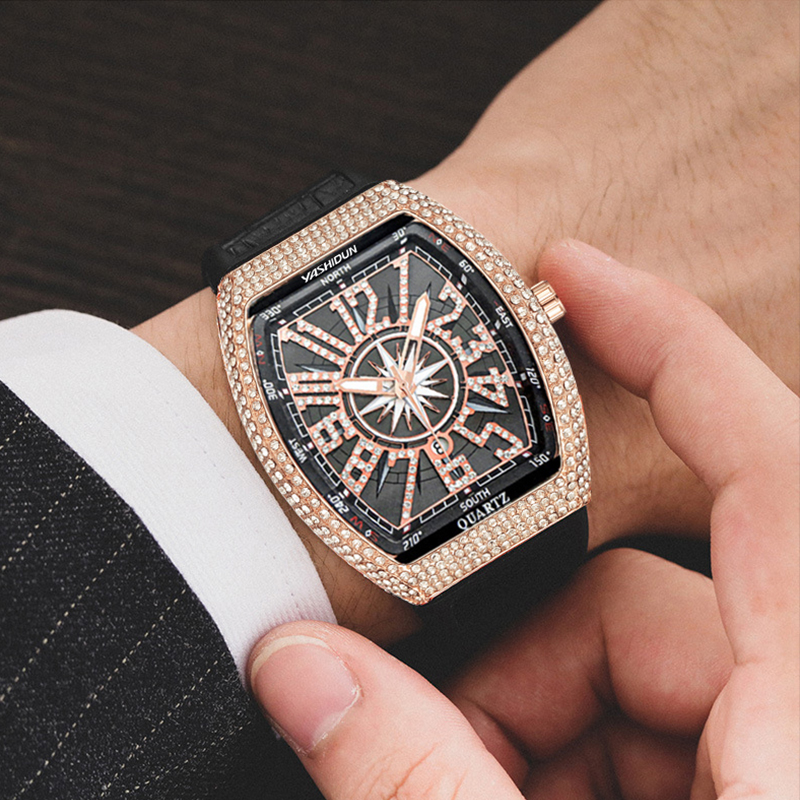 New Men Watch Quartz Watch Dia - Smartwatch Trending Watches For Men 评论和价格