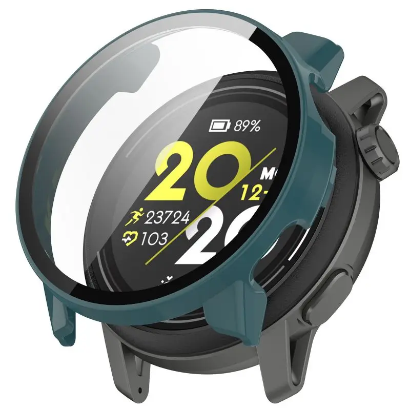 Tempered Glass + Case For Coro - Smartwatch English 评论和价格
